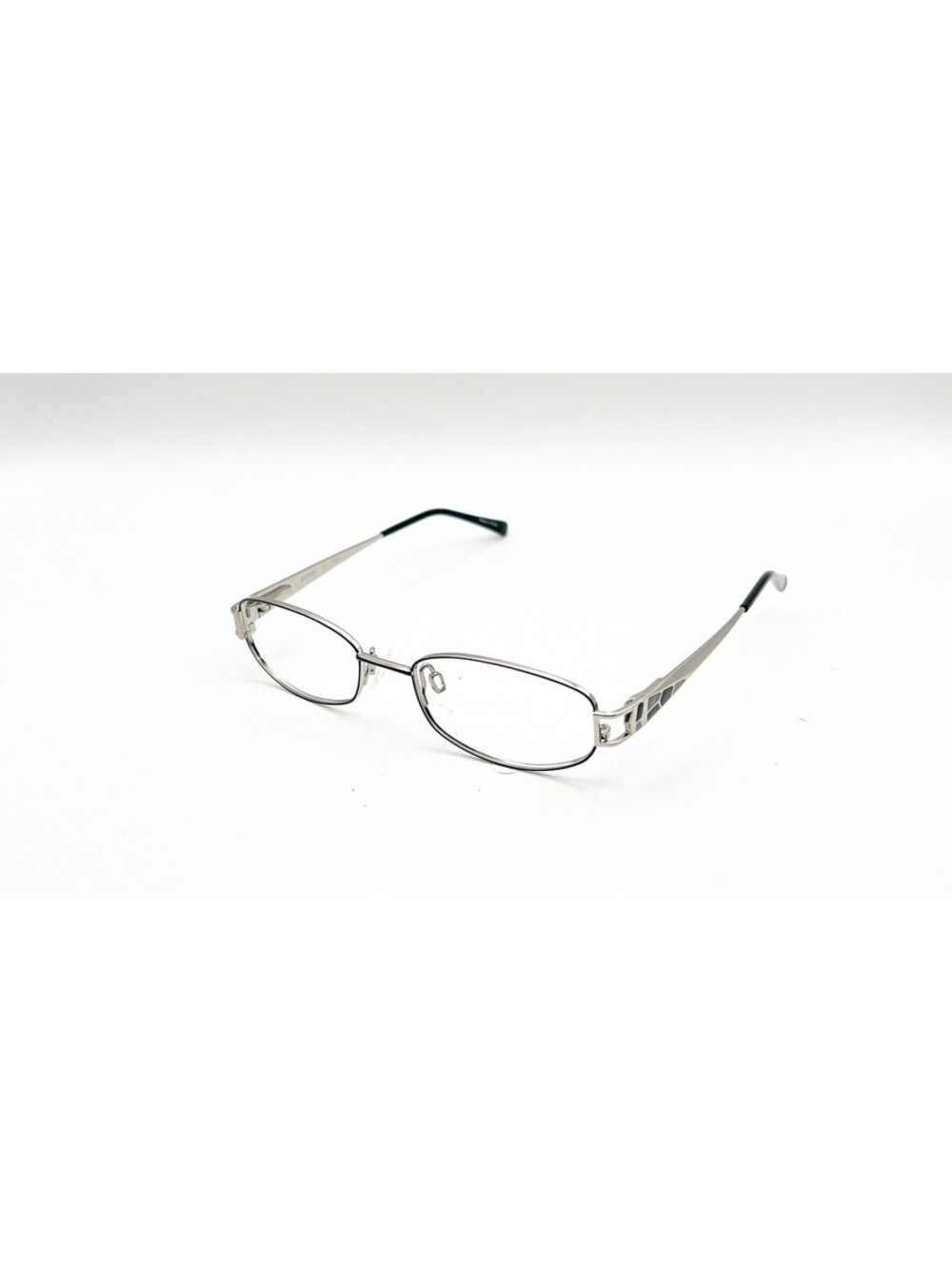 Aristar Ar16132 524 Silver Authentic Eyeglasses 46-16-130